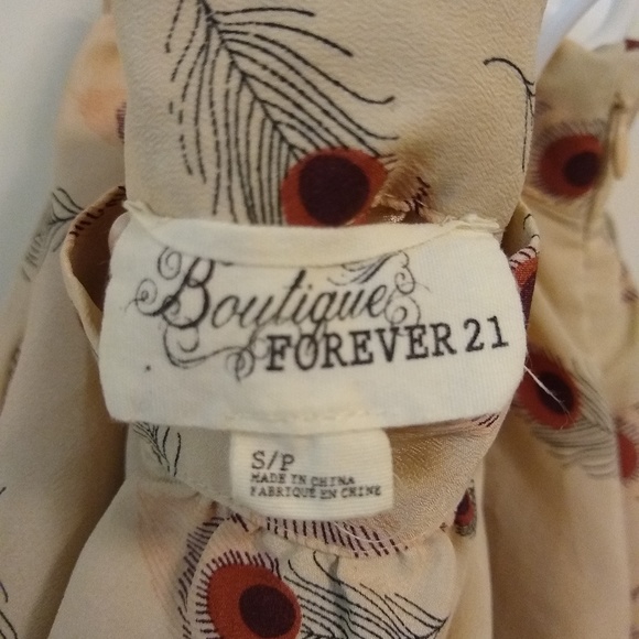 Feather print mini skirt - Picture 3 of 3